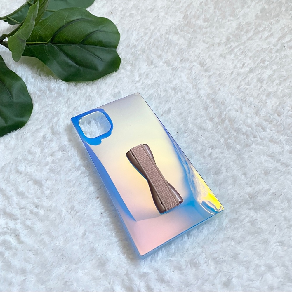 Unbranded | rectanglar iridescent iPhone 11 case